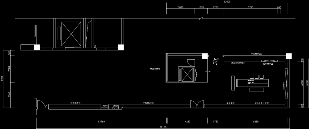 110m²浙江金华华为绿电展厅丨周笙笙展厅设计-1
