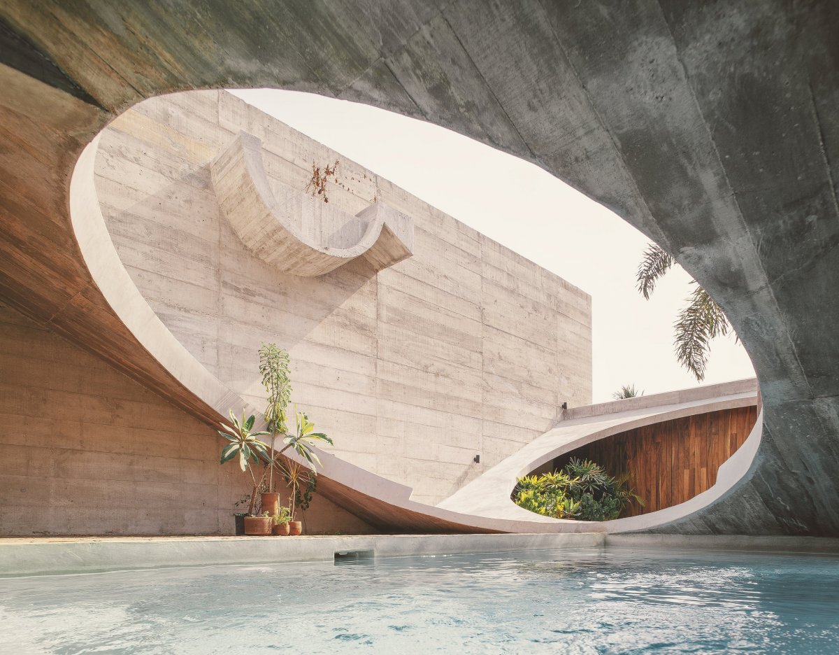 墨西哥野蛮主义住宅丨Ludwig Godefroy Architecture-10