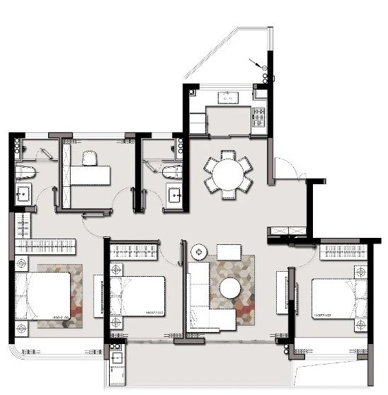 丽水银泰城售楼处及样板间设计丨中国丽水丨EH DESIGN GROUP 易和设计集团-57