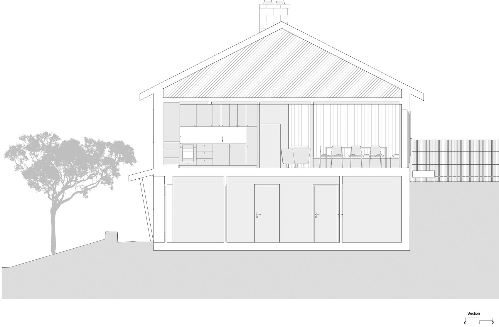木板盒式住宅室内改造丨Austigard Arkitektur-30