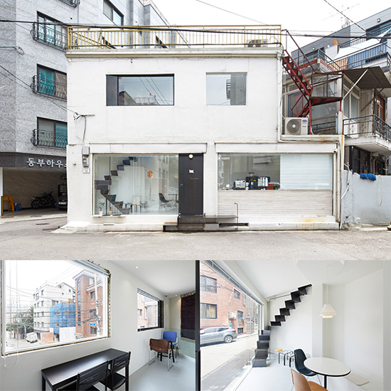 白色梦幻 | 10 平米迷你咖啡厅的惊艳室内设计-1