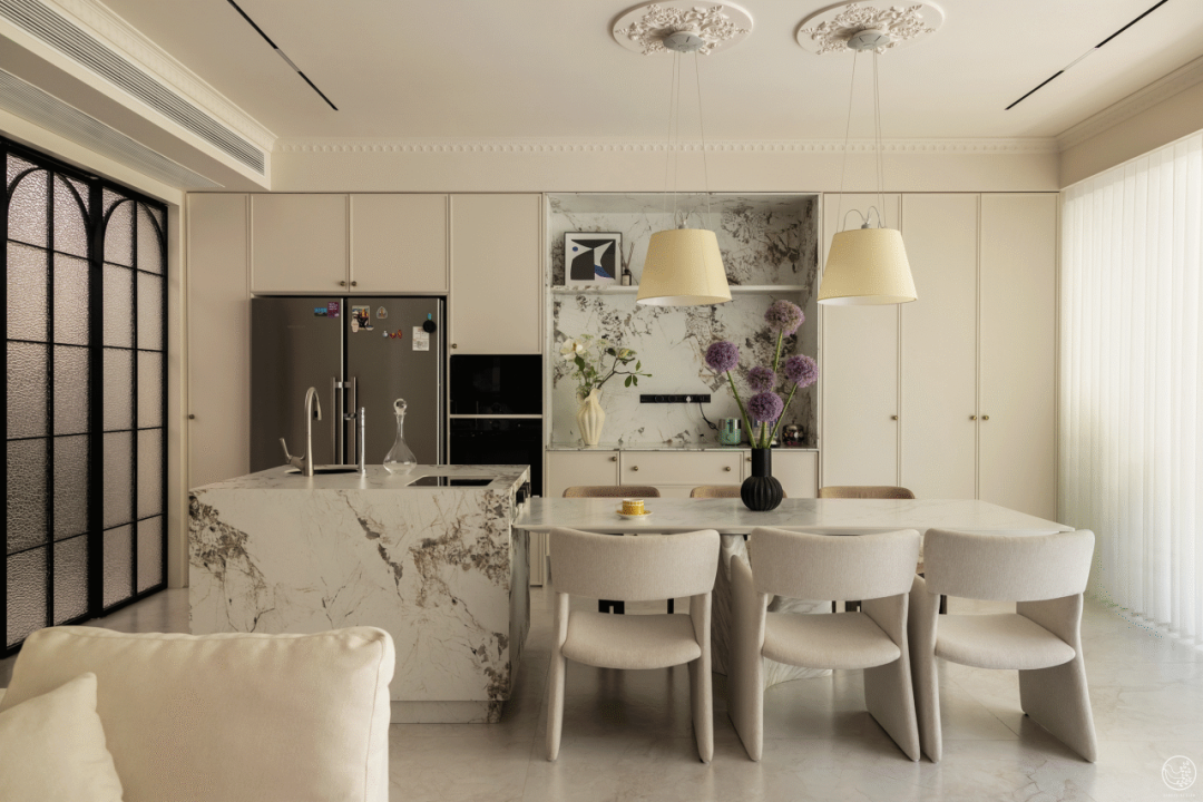 300㎡跃层，在光与曲线里，把生活安稳下来-18