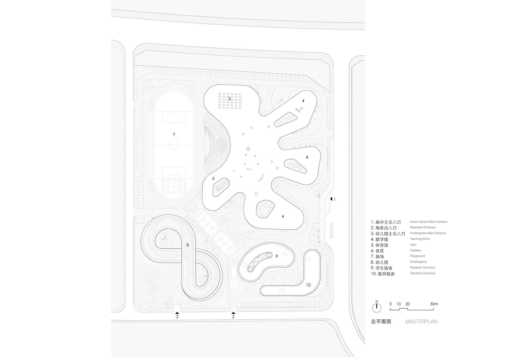 海口江东环岛实验学校丨中国海口丨TAO（迹·建筑事务所）-18