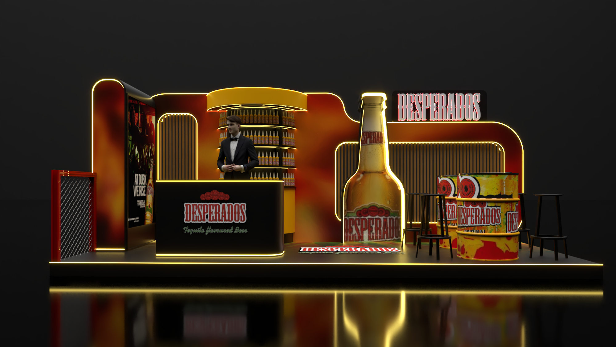 DESPERADOS Pop-Up Experience Booth-7