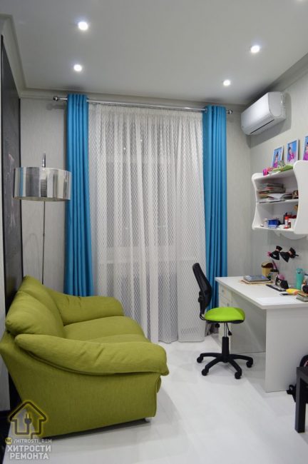 11岁小女孩儿童房装修设计-7