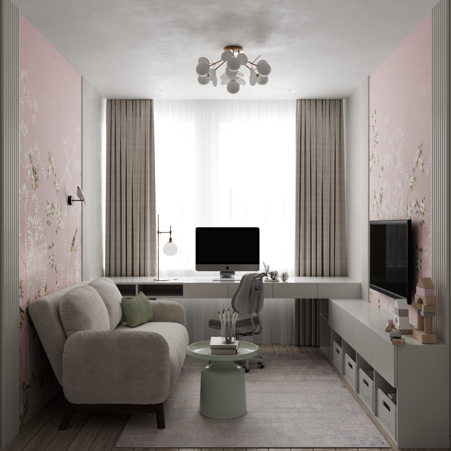 Проект трехкомнатной квартиры в ЖК "Левада", г. Минск-16