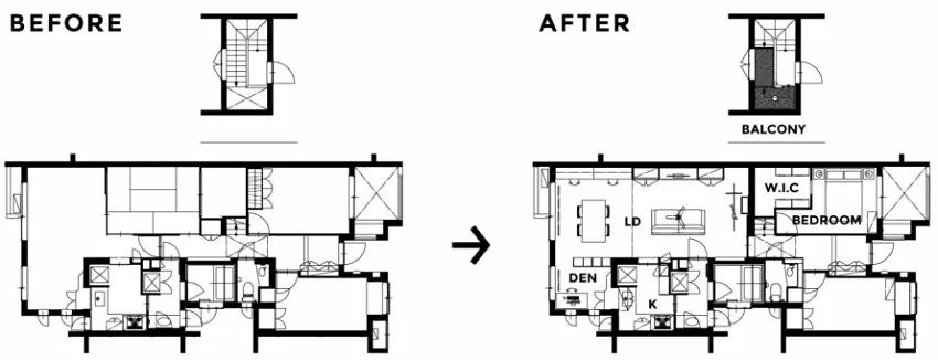 东京 83㎡阳光原木系三口之家，工业复古风中打造亲子互动空间-16