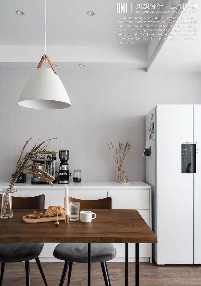 打通北阳台,打造观景吧台休闲区-18