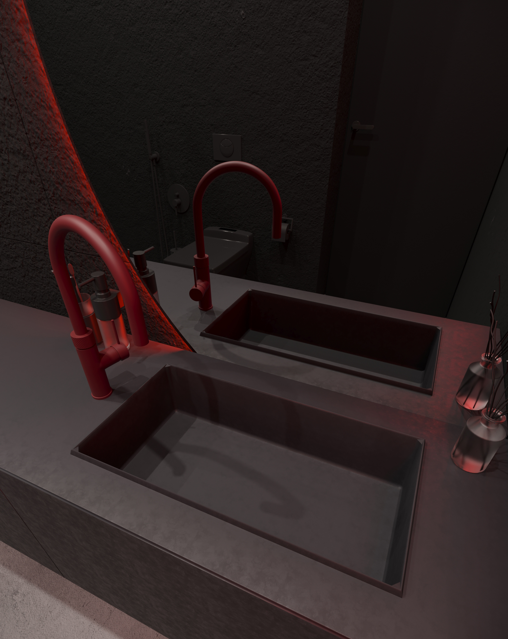 达特·韦德的厕所丨俄罗斯莫斯科丨Pobedonoscev Architects-6