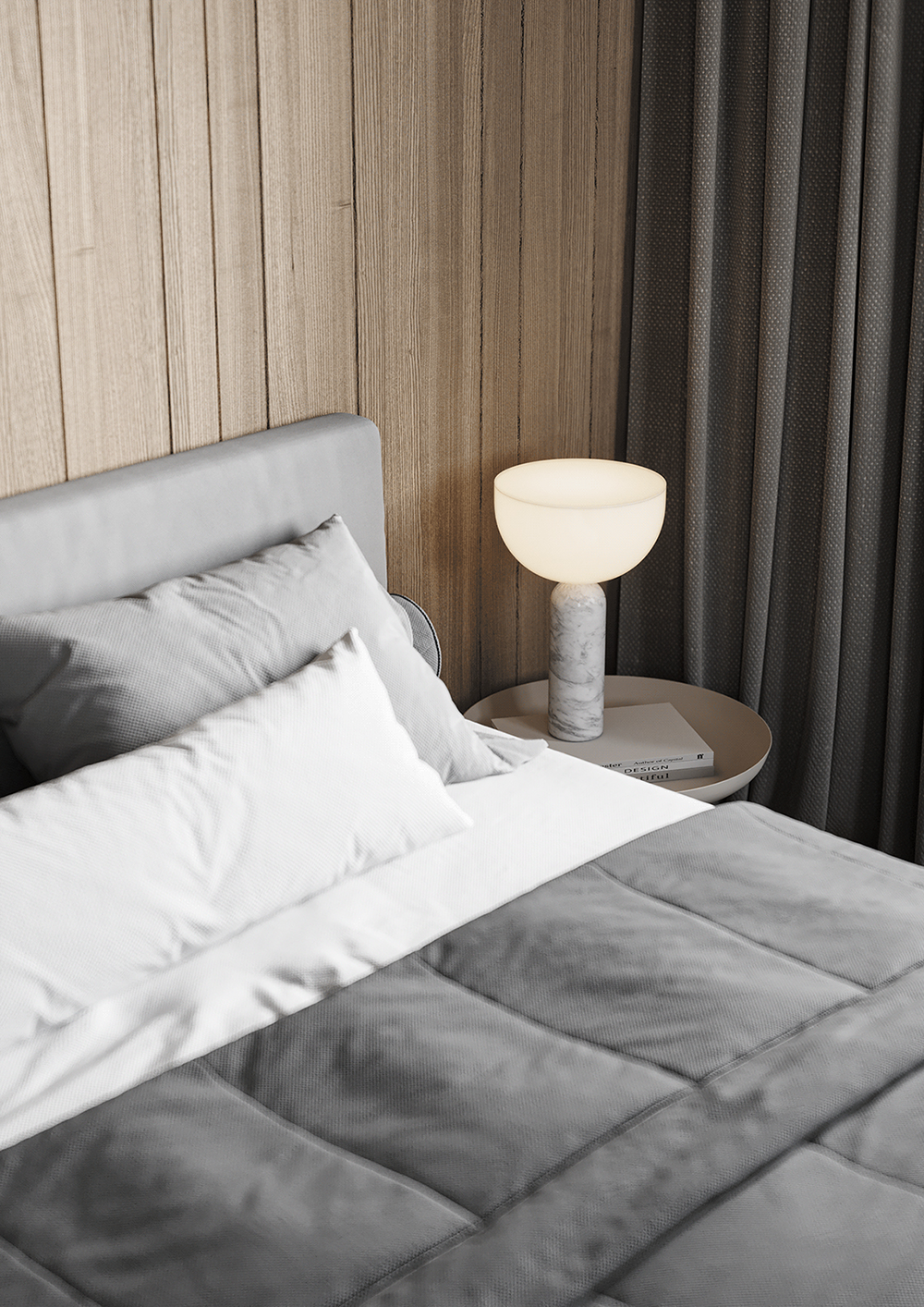 现代原木极简风的居住空间-61