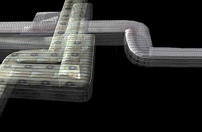 视觉艺术建筑 | Gianluca Milesi 的视频图形建筑-21