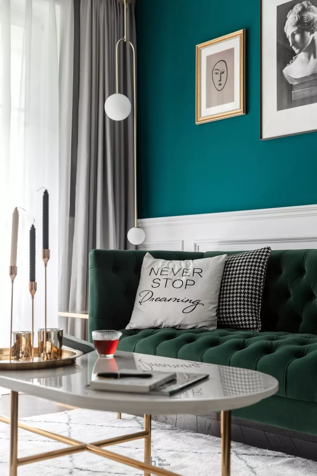 成都二手房改造 | FunHouse 方室设计,用色彩定义仲夏-53