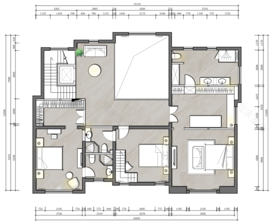 北京密云新中式独栋别墅丨中国北京丨尚层装饰-16