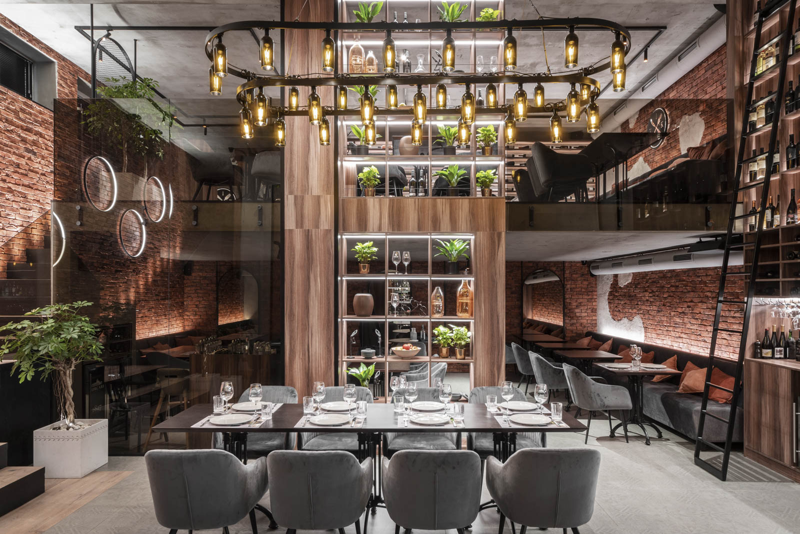 KIKU 牛排与红酒的餐厅丨AB+Partners-7