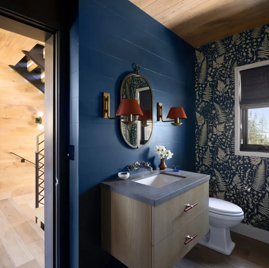 现代滑雪木屋丨Ann Lowengart Interiors-30