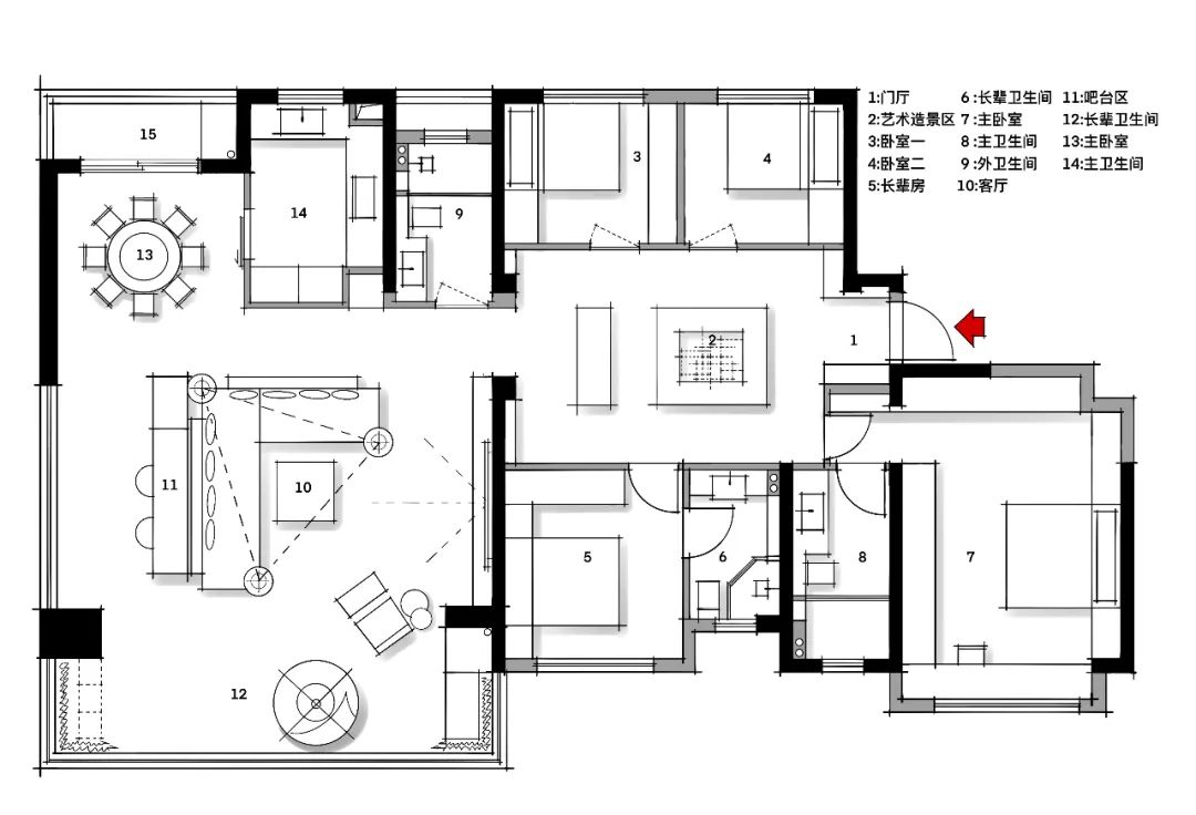 成都建发中央湾区室内设计丨中国成都丨胤尊-16