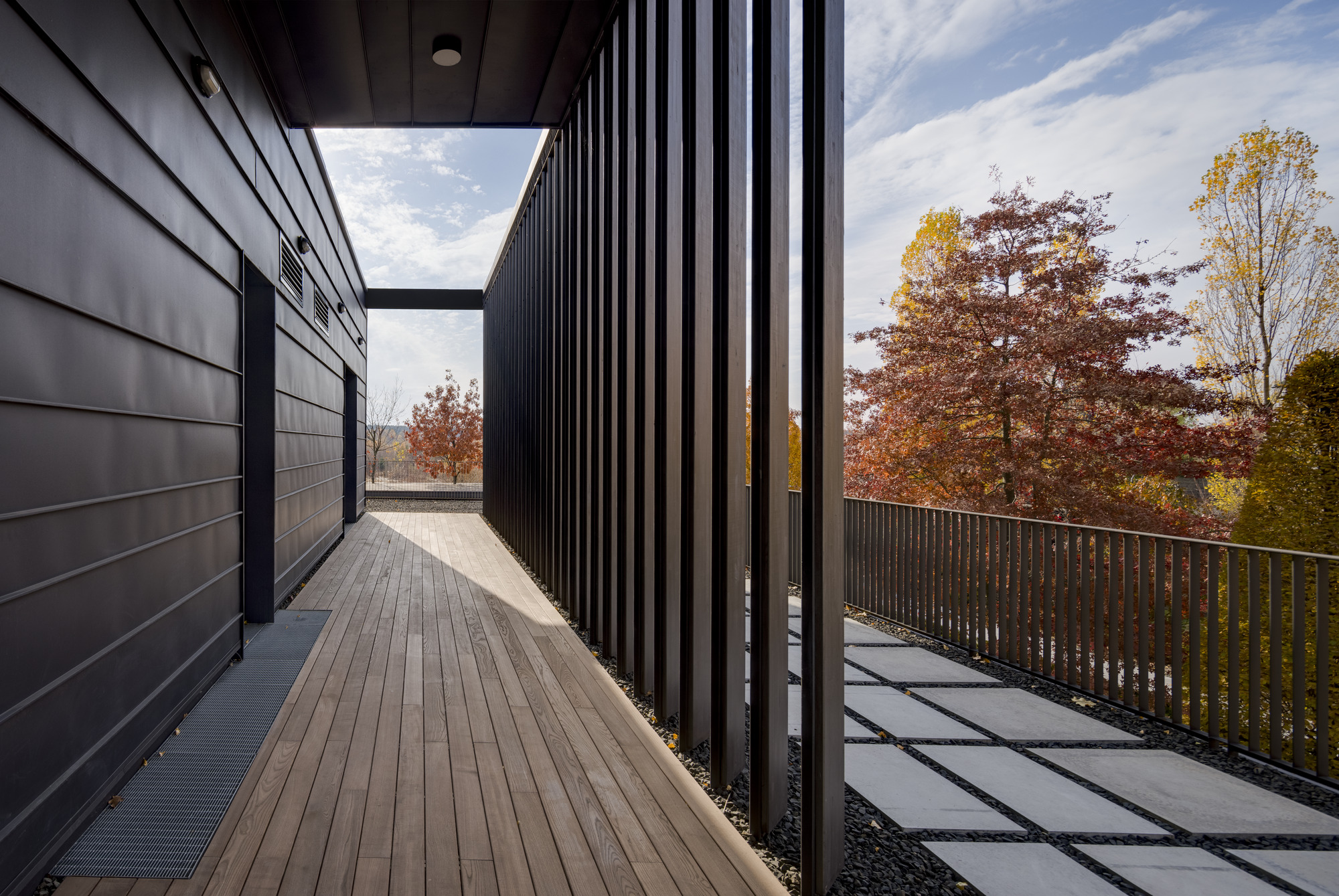 乌克兰岩石花园中的现代别墅丨乌克兰基辅丨Palamarchuk Architects-15