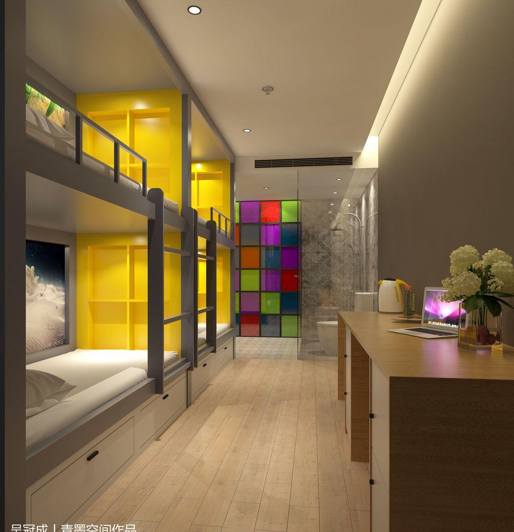 追梦青年酒店 | 活力空间与功能并重-8