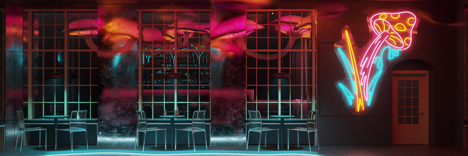 蘑菇丨波兰格但斯克丨HAPPY ROOM-22