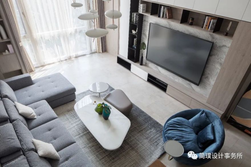 北京万柳怡水园错层复试公寓,功能与艺术的完美碰撞-81