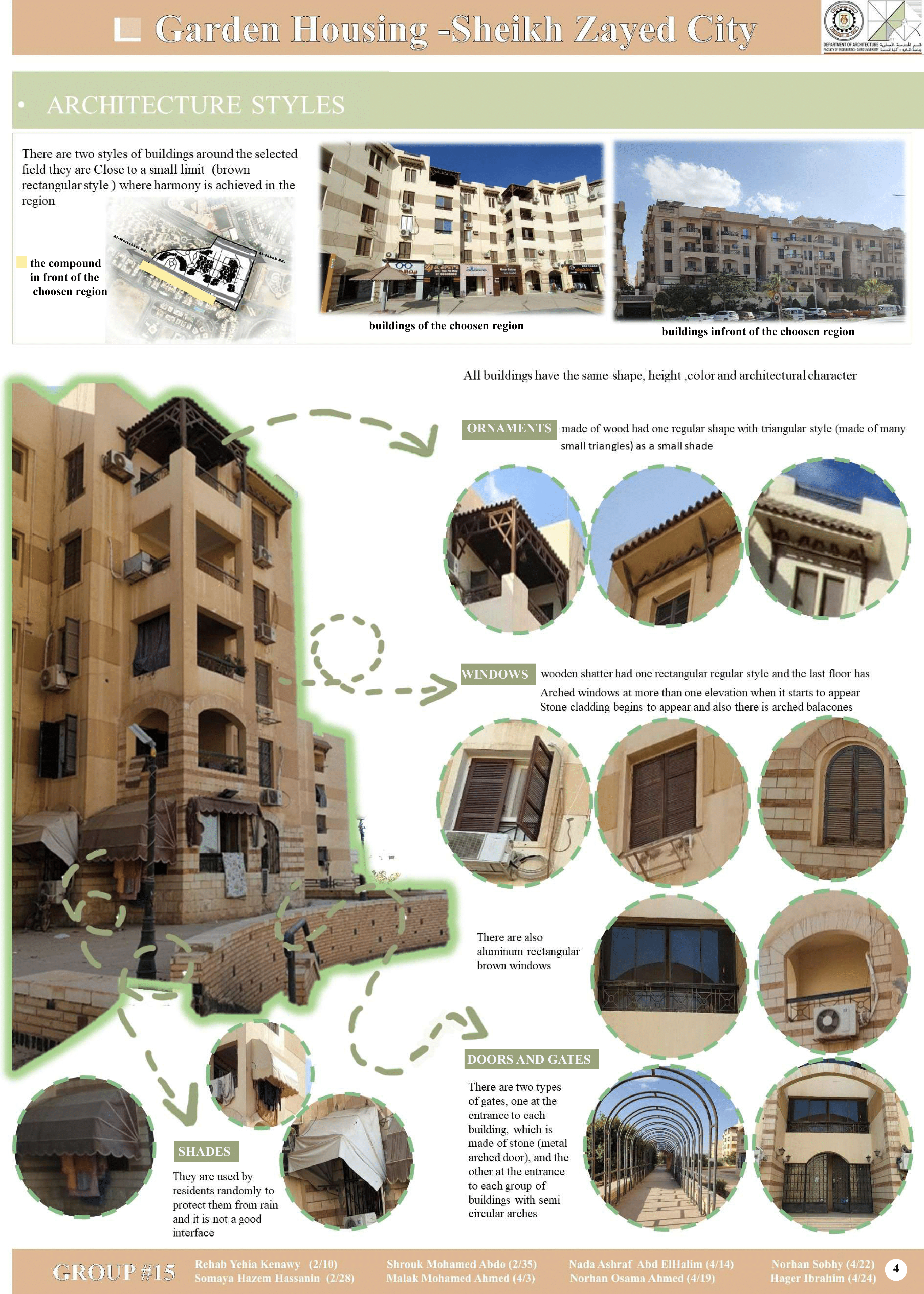 重新设计花园住宅广场丨开罗大学工程学院建筑系-7