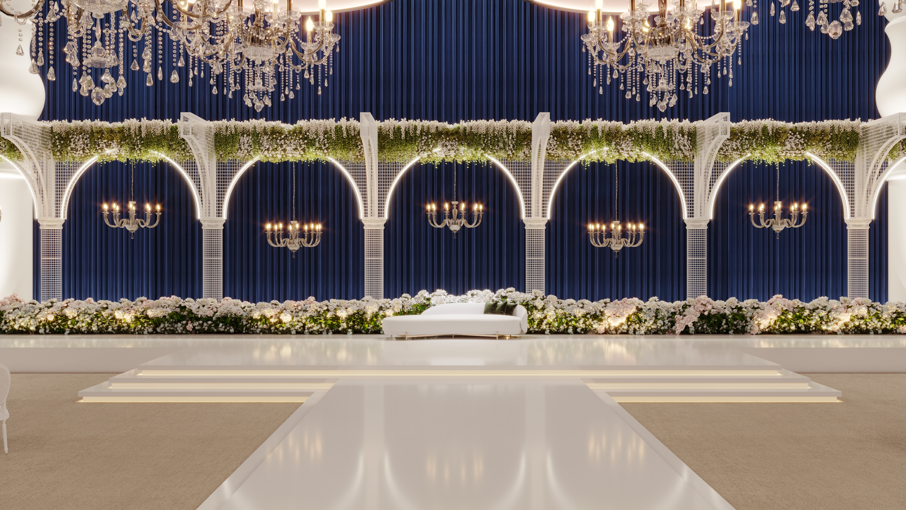 Classic wedding hall, qatar-3