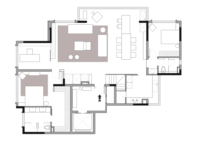 西府朗越现代奶油家居丨尚层装饰(北京)有限公司成都分公司-20