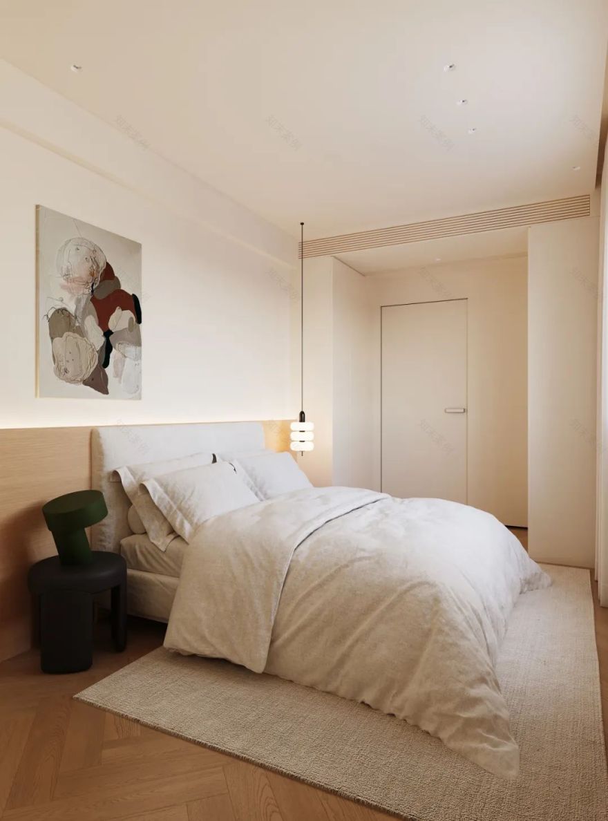 110 平方原木奶油风家丨中国广州丨壹贰壹捌设计事务所-37