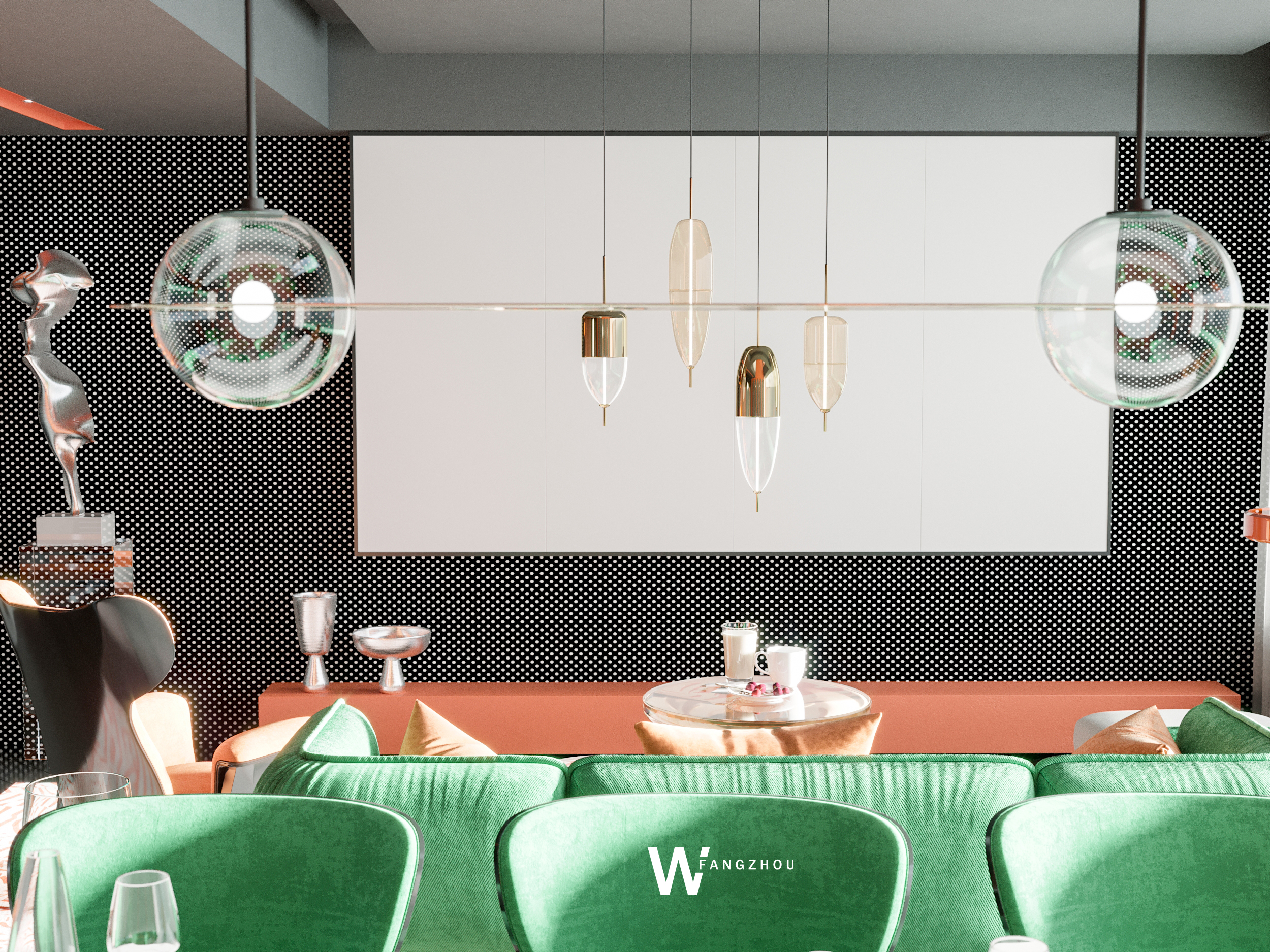 珊瑚橙系列2·波点与橙-32