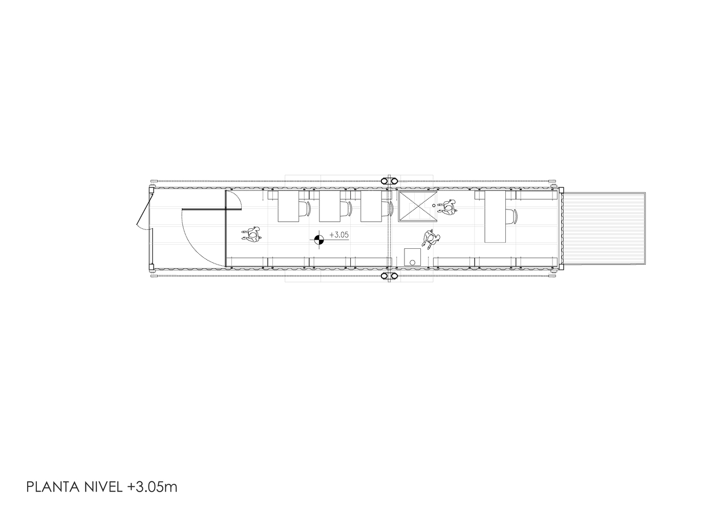 阿根廷马扎鲁尔集装箱住宅丨Estudio Nómade-18
