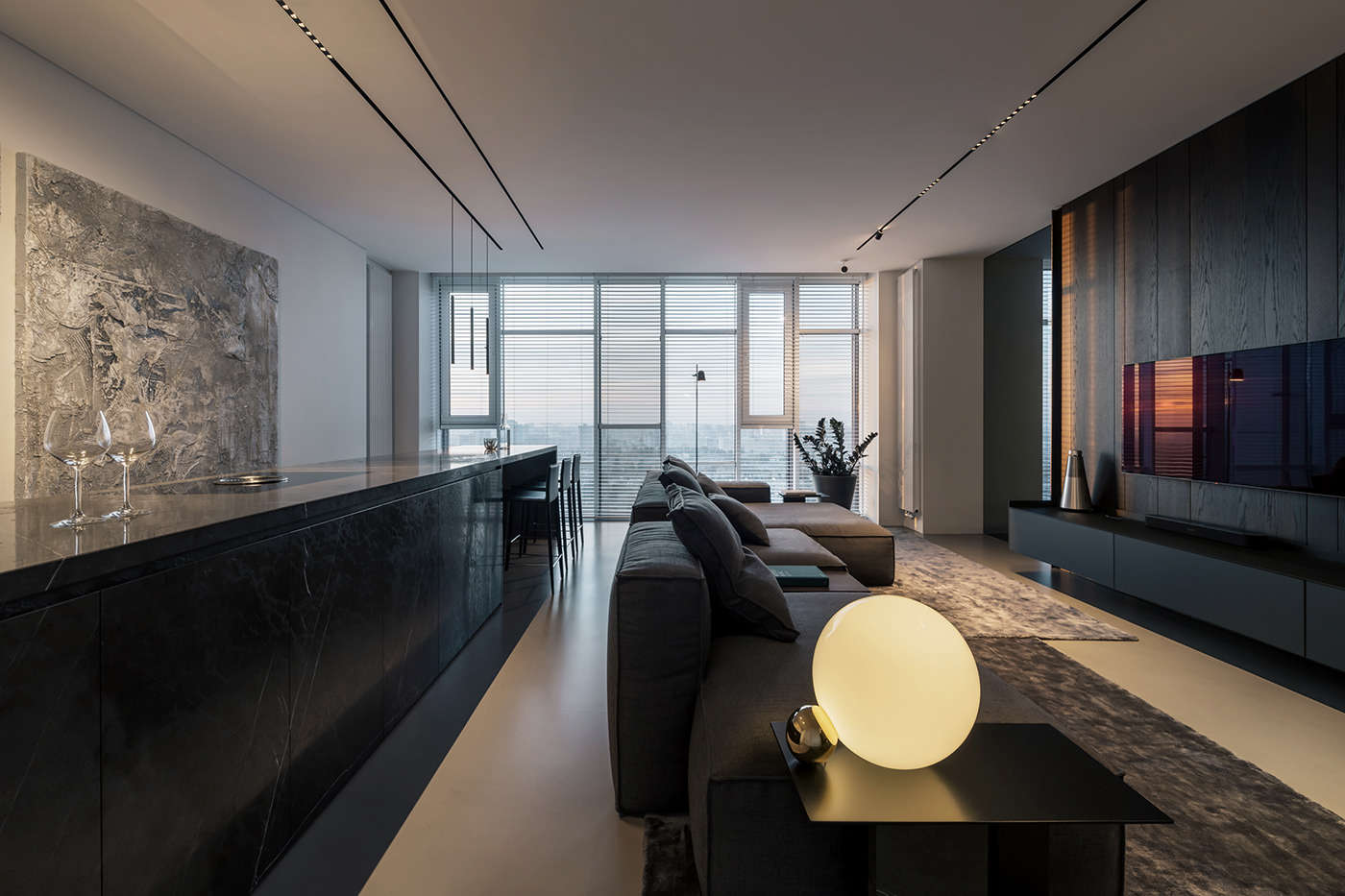 极简风格家居丨乌克兰基辅-6