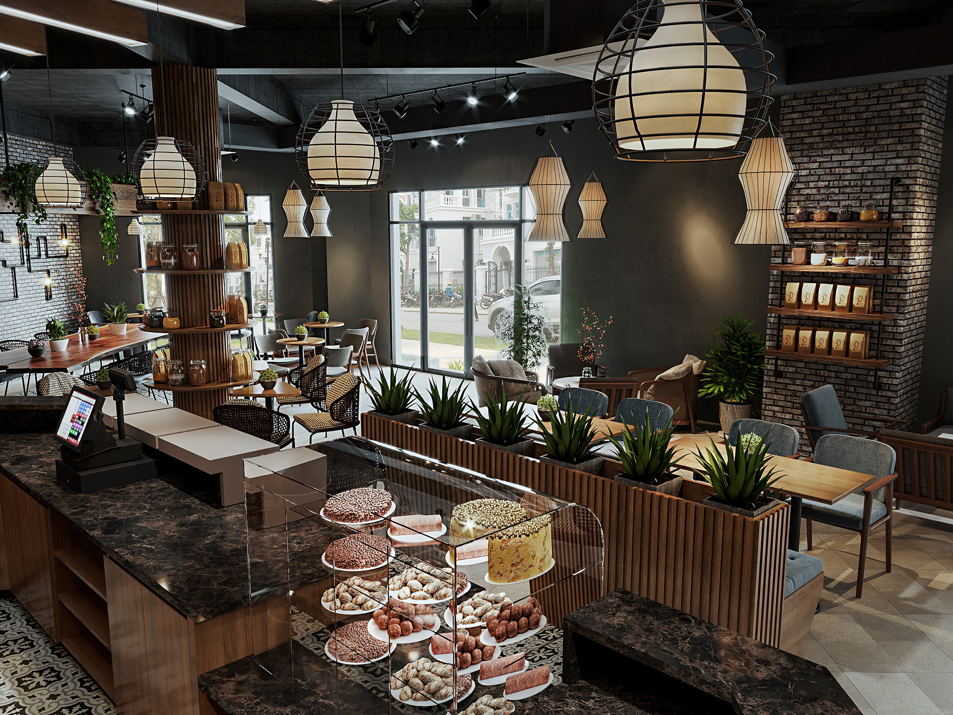 南定咖啡馆丨越南丨K'lux design-13