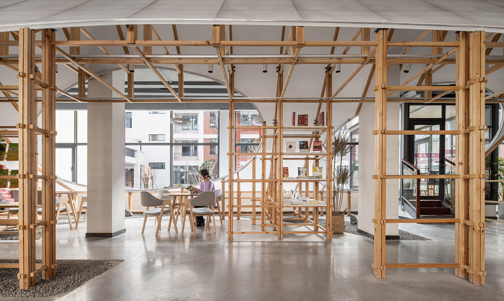 杭州“书山” – 新华书店余高店丨中国杭州丨植田·田之间建筑-13