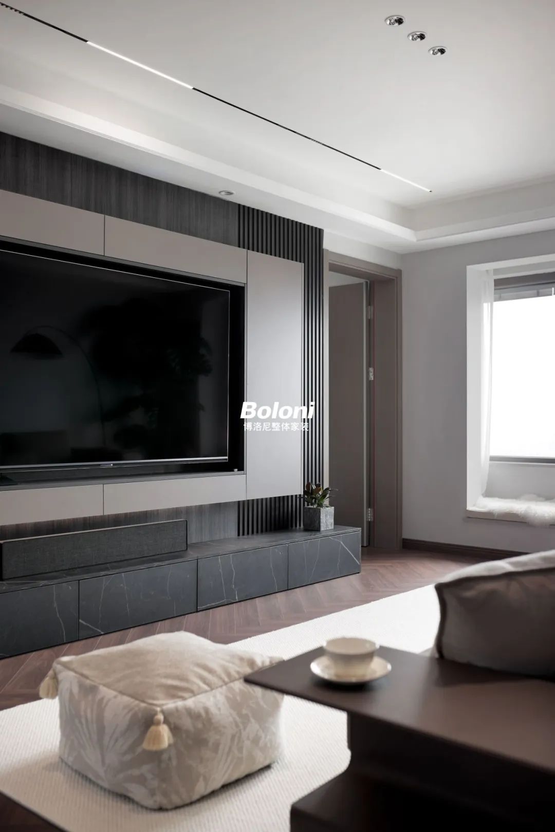 96㎡现代简约实景案例-10