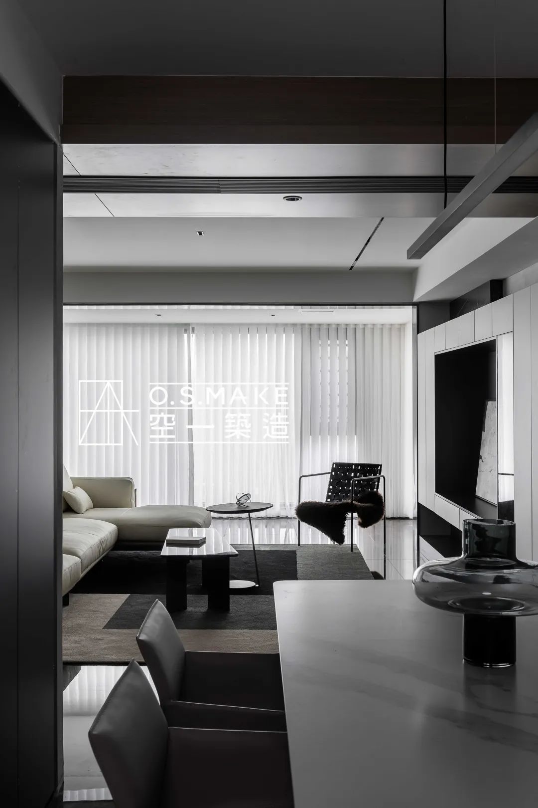 重庆金辉长江铭著现代极简家居设计丨中国重庆丨空一筑造-33