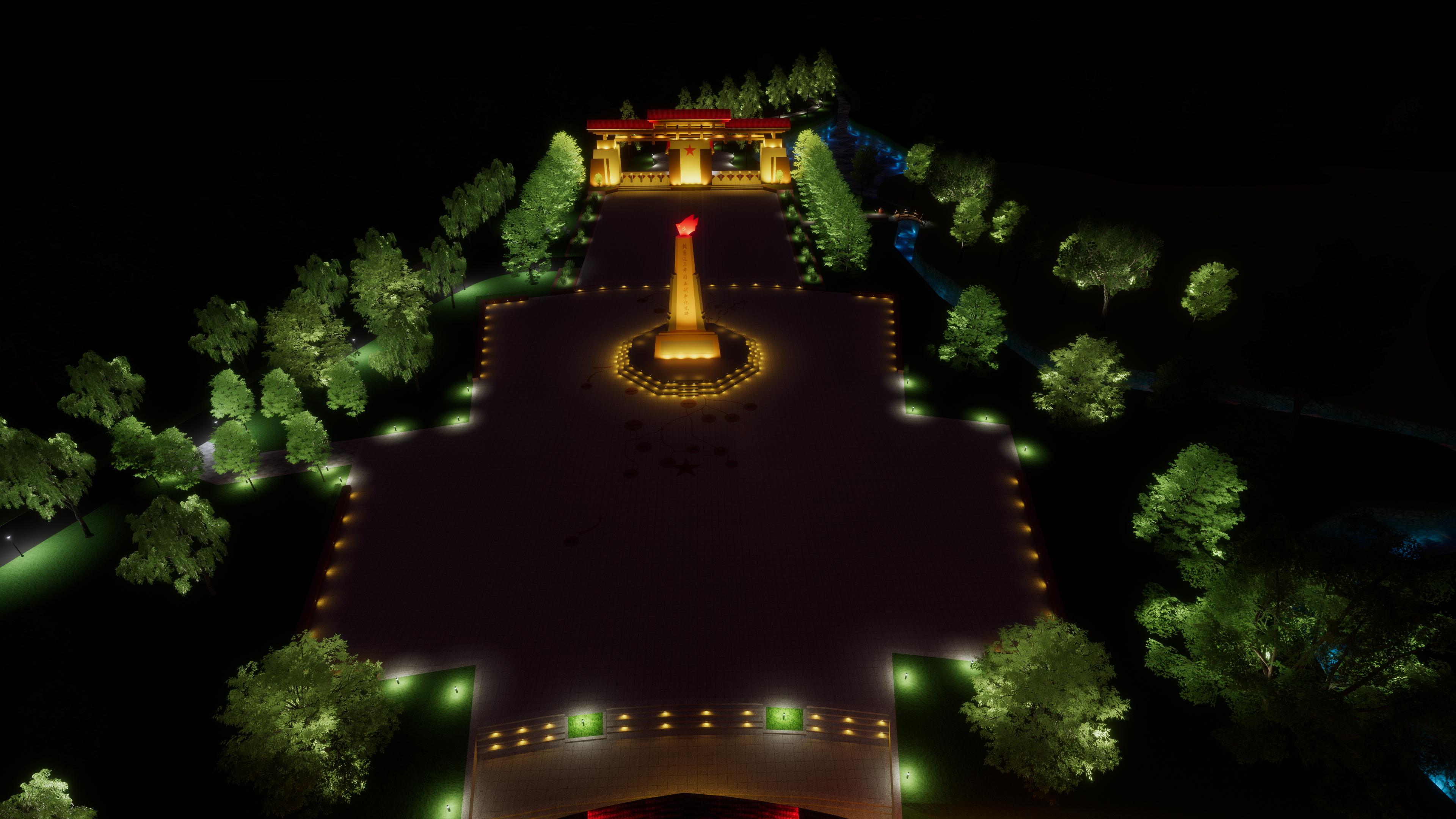 赣南游击词纪念园 景观规划设计 红色文化游击战争-19