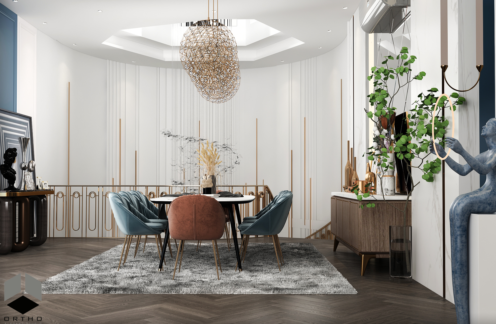 SF 接待处设计丨ORTHO DESIGNS STUDIO-6