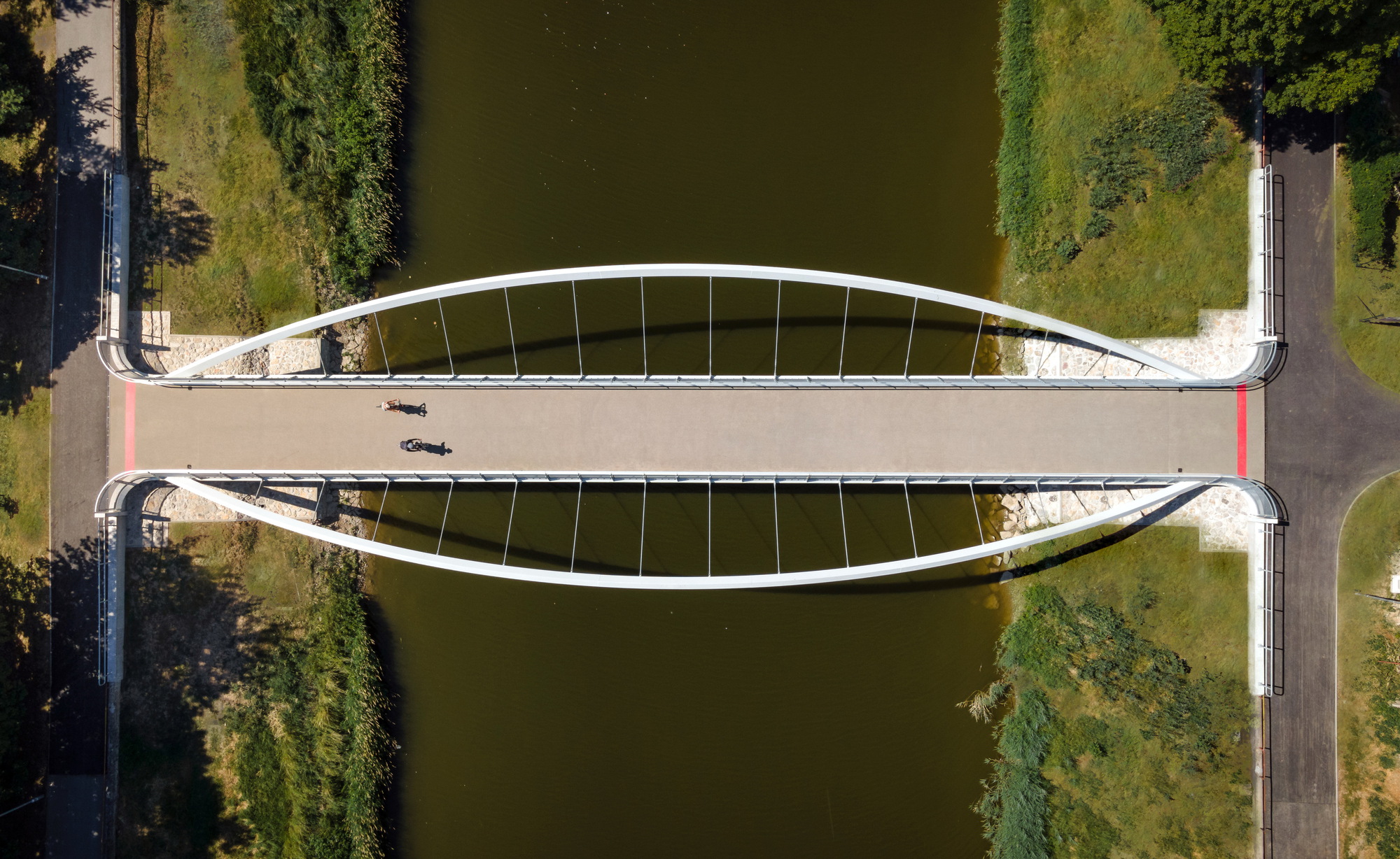  Kalvarsky Most - 横跨尼特拉河的自行车桥丨Kalvarsky Most - Cyclist Bridge across the River Nitra-15