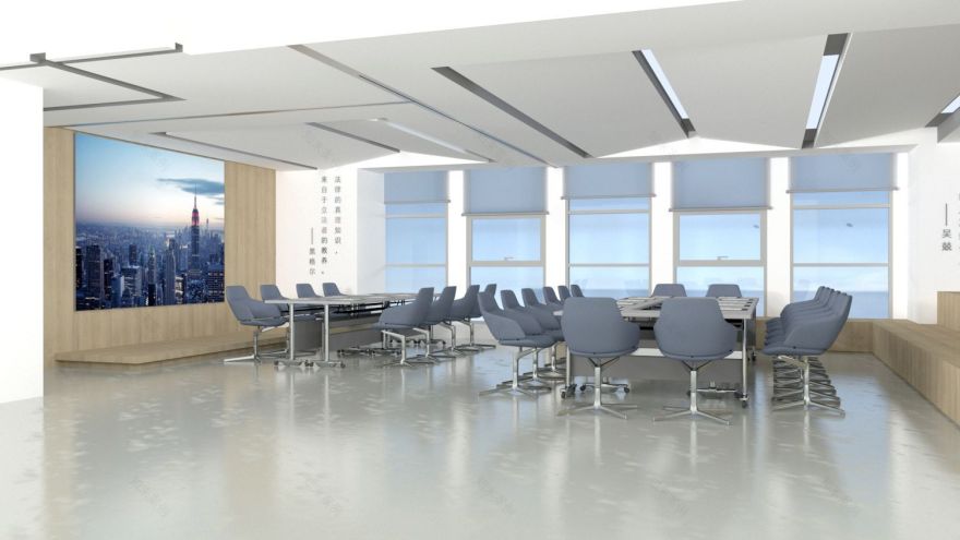 京哲律所办公室设计丨中国北京丨北京中本建筑装饰工程有限公司-21