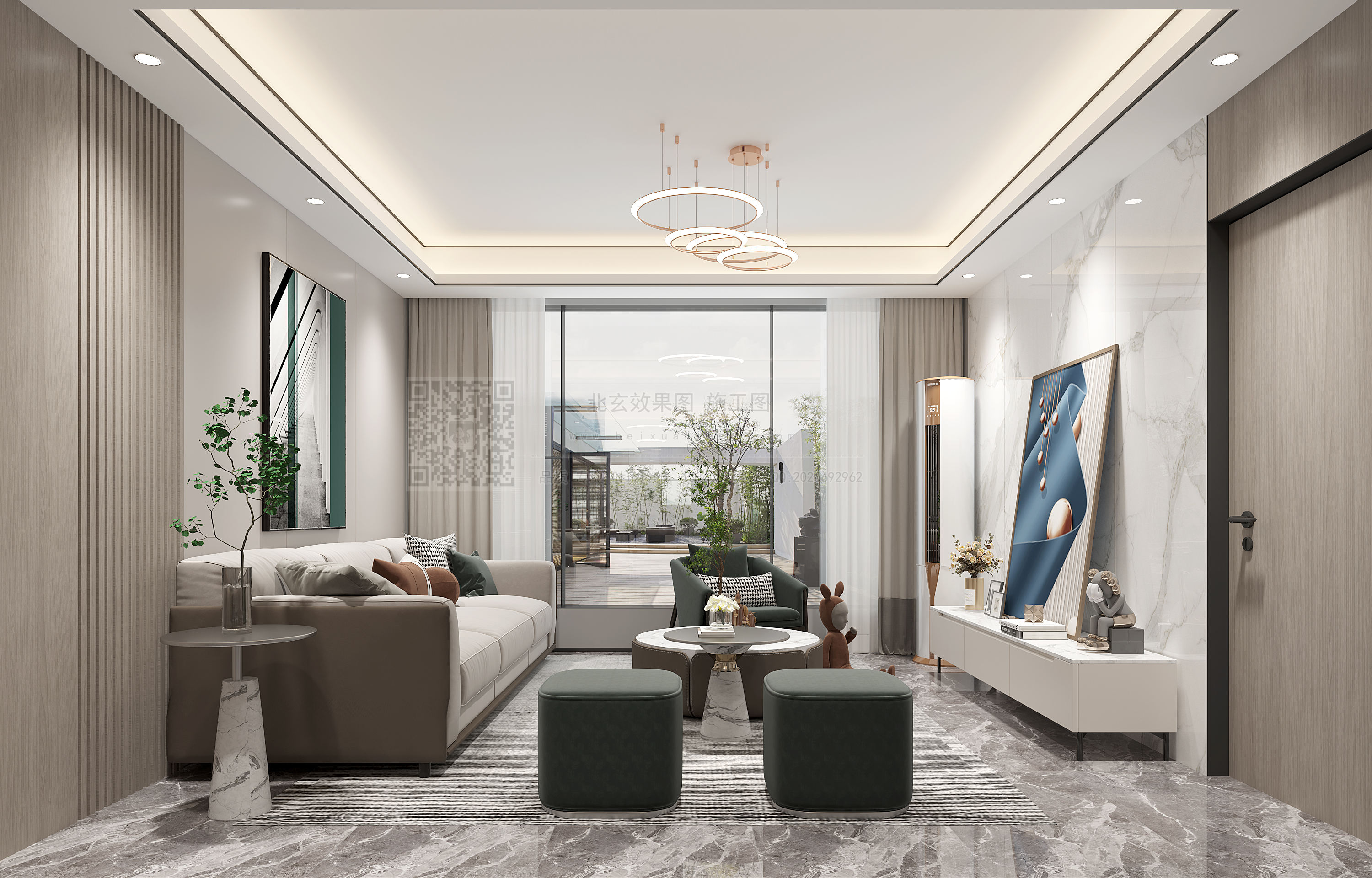 现代平层设计典范 · 强大小宇宙的温馨家园-8