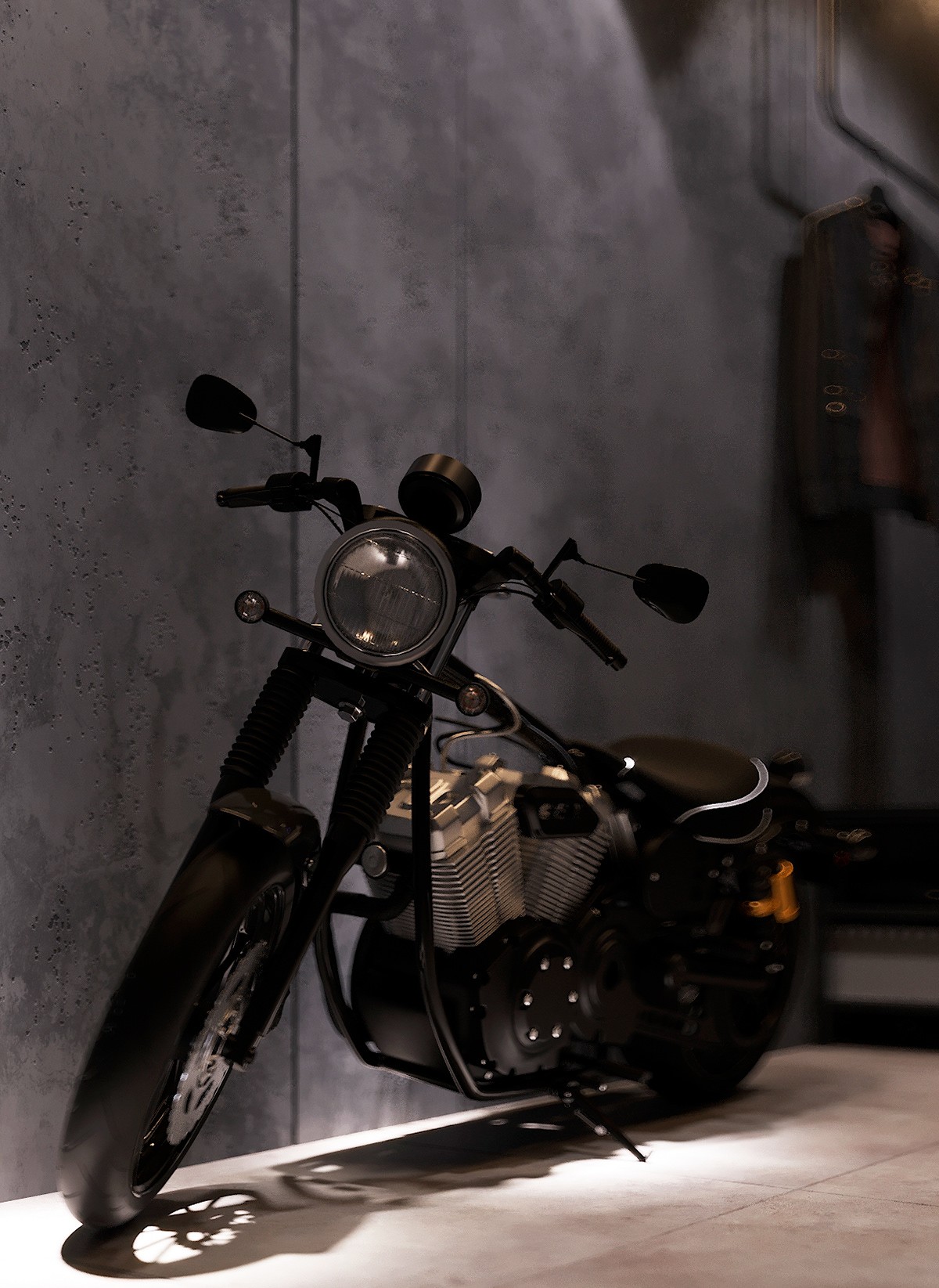 Studio | Buro2D 俄罗斯 黑色公寓-26