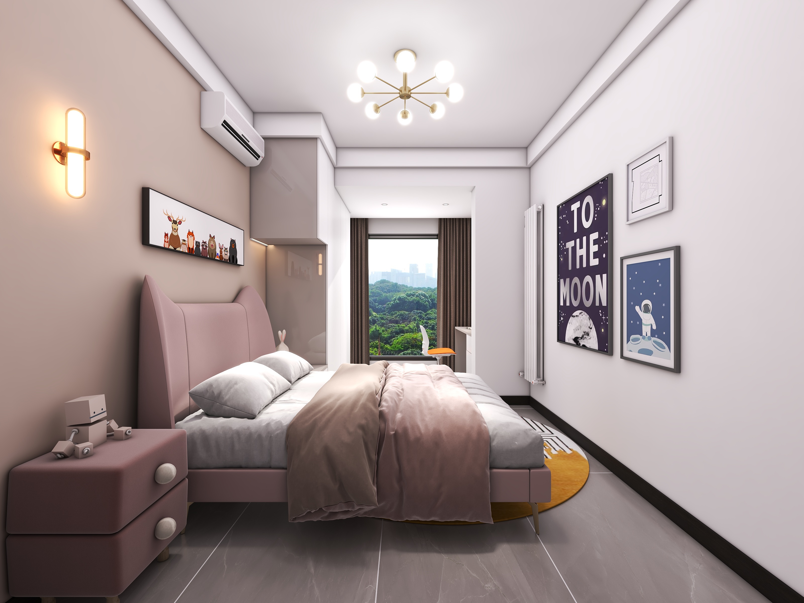 四川成都望江水岸（161平方意式轻奢四居室）-62