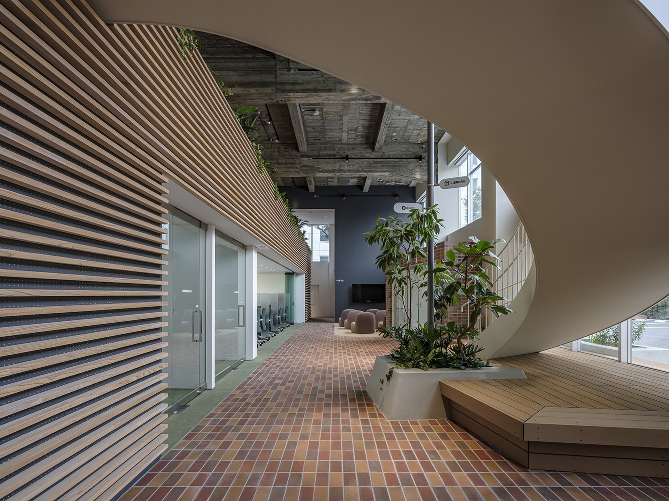 银行总部改造丨日本丨HAGISO-20