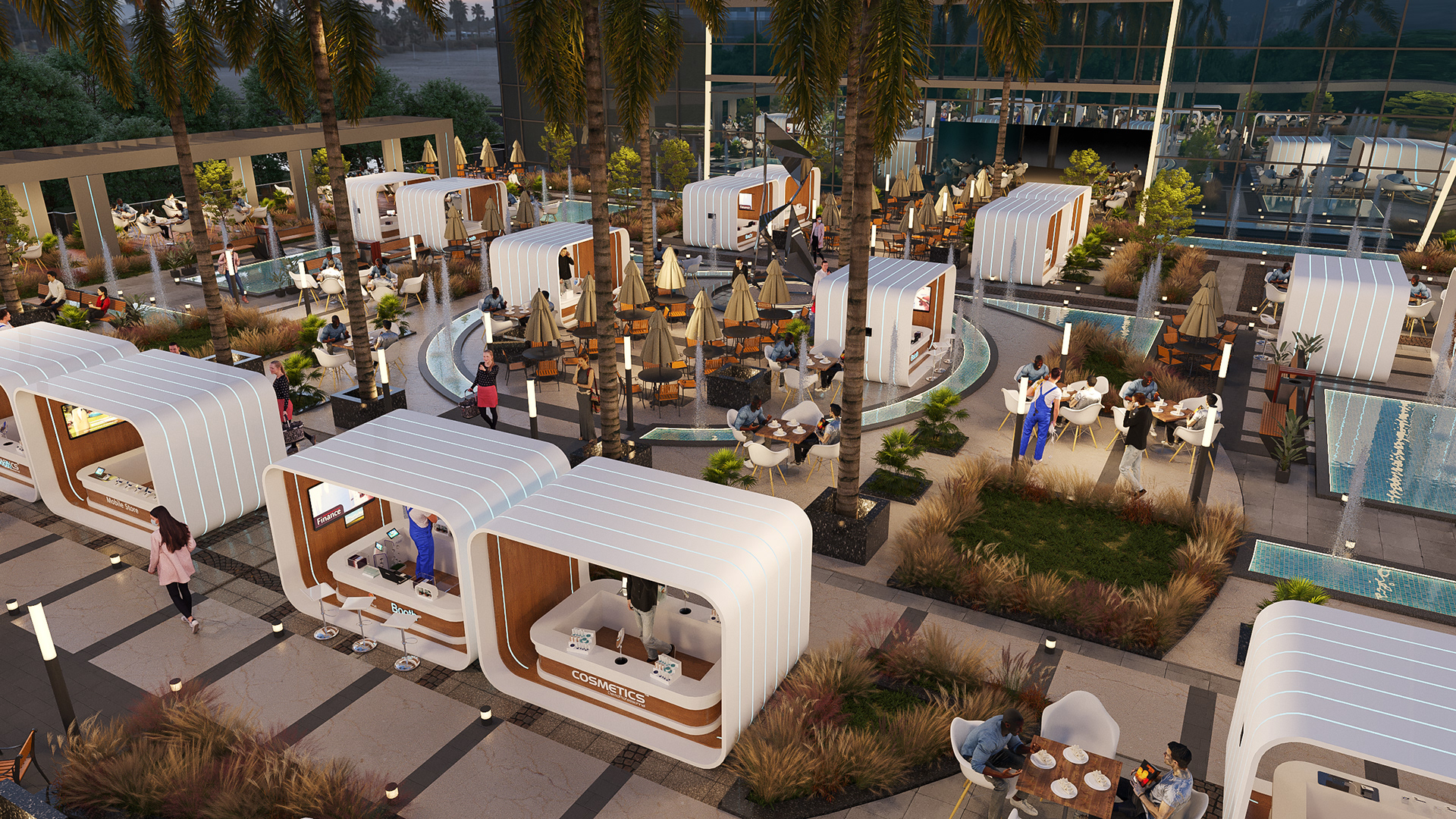 水平塔或层级塔丨埃及丨Urbanlanes Developments-16