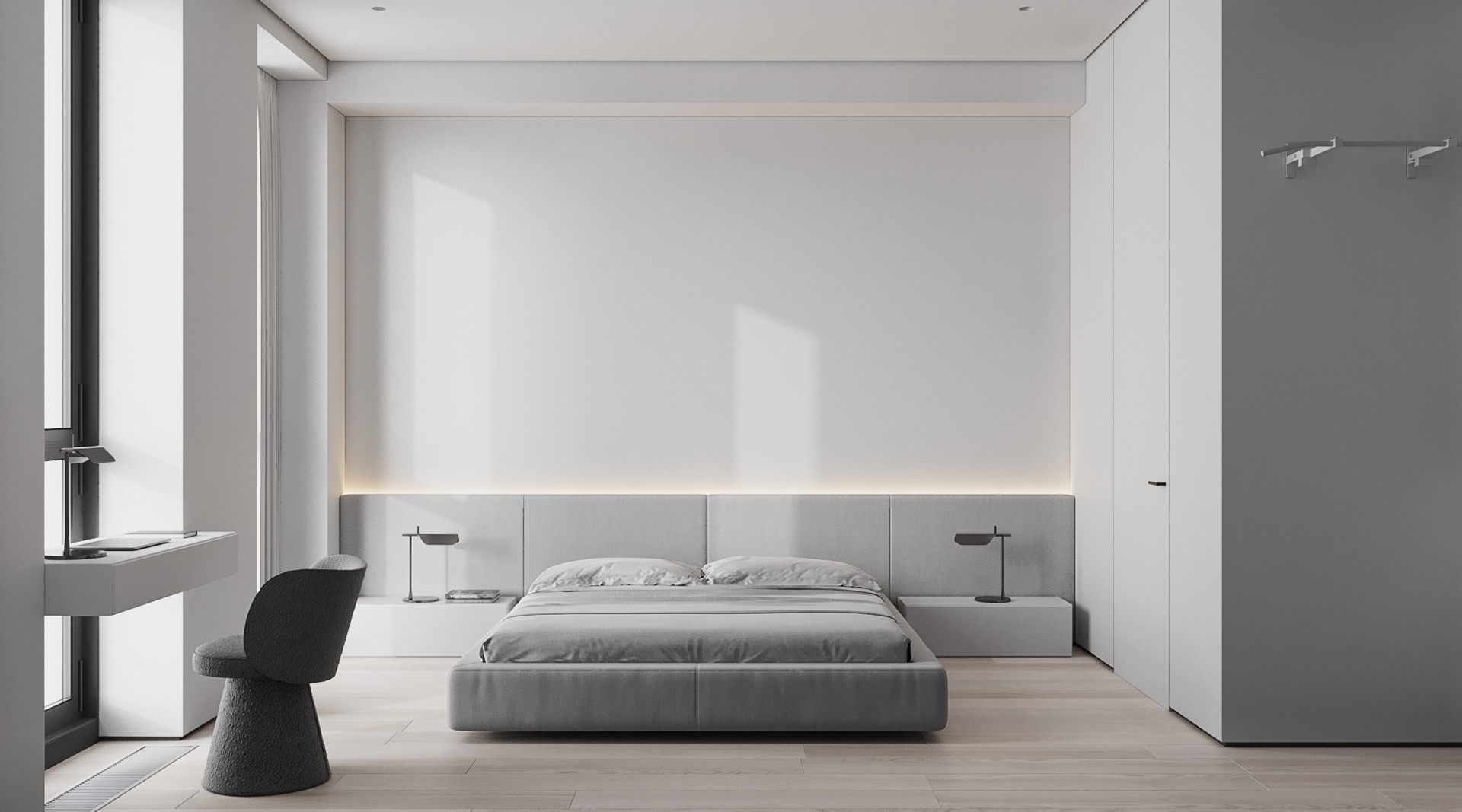 92㎡简约风住宅设计 独具品味！-11