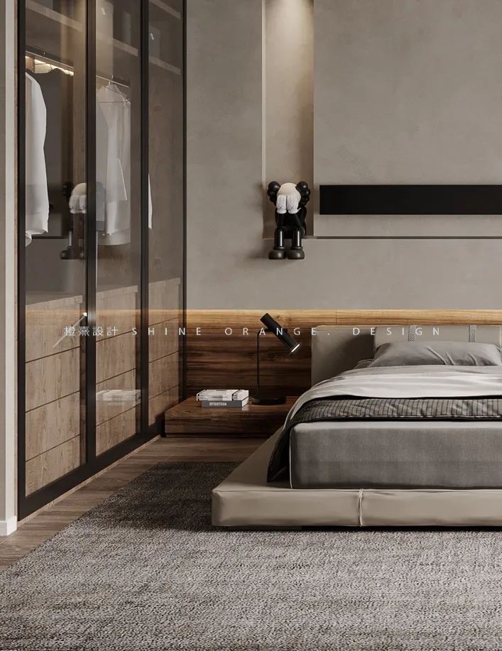《橙熹设计》全案设计,侘寂风格,自然简约-47