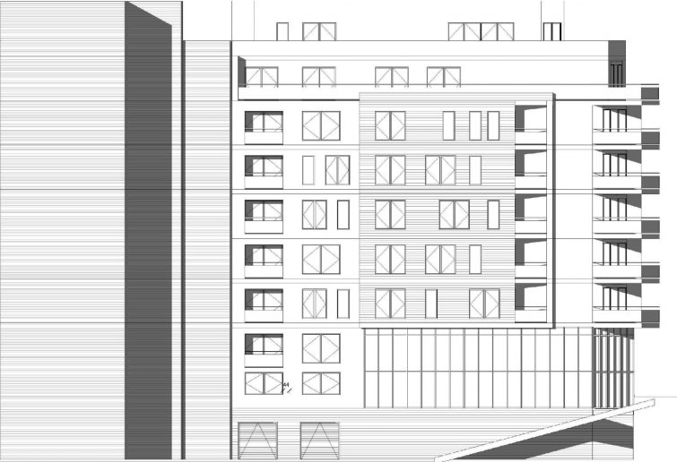 Central Gardena附近4000平角形建筑项目丨Arhitekta 7,Inka Studio-16