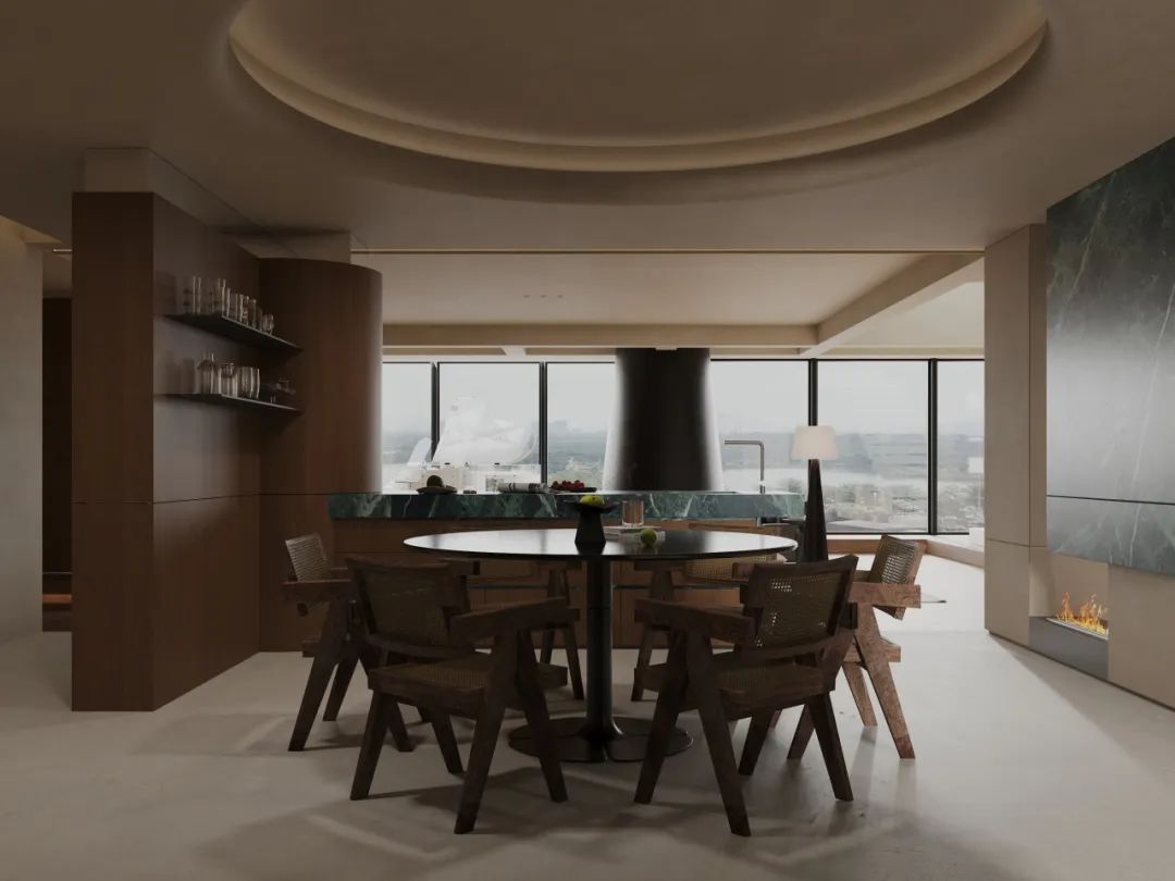 野奢绿意 · 550㎡空中湖景别墅设计丨HOMBLE 红柏设计-31