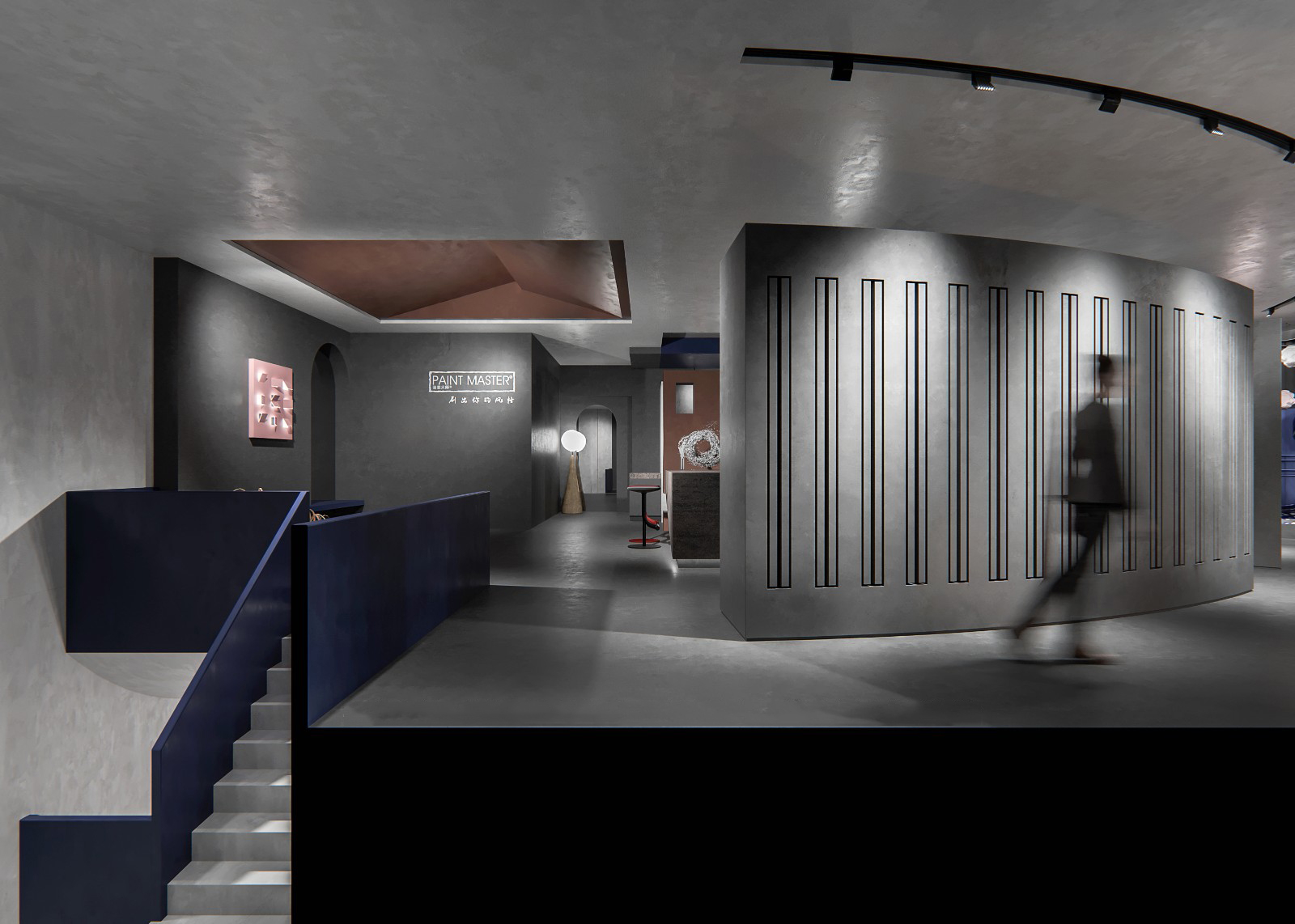 涂装大师 艺术漆展厅 | 尚层国际设计-1