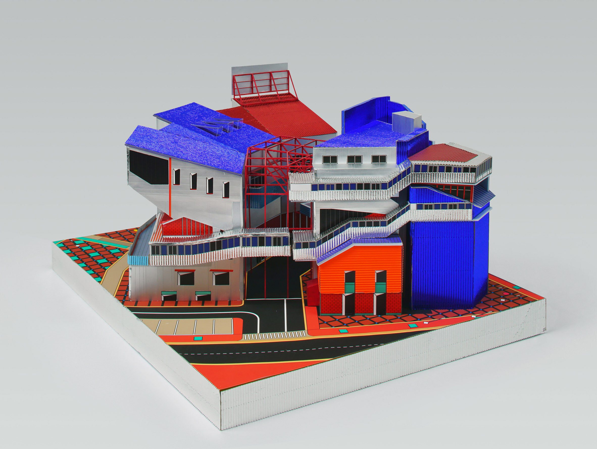 Syracuse 大学呈现融合东西方建筑风格的北京地图模型-62